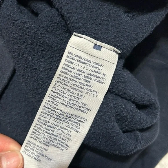 Abercrombie & Fitch Dark Blue Button-Up Shirt - Picture 4 of 5